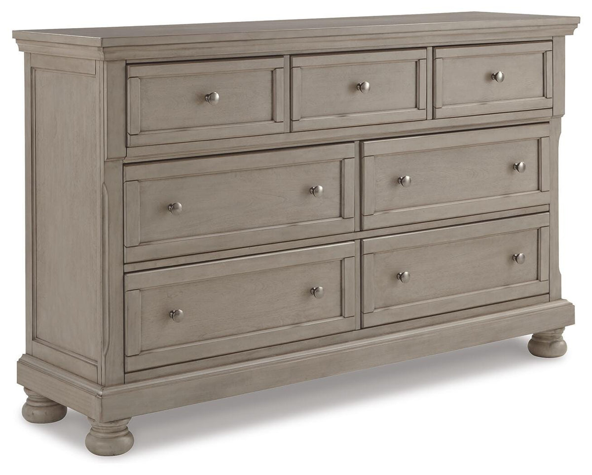 Lettner Queen Panel Bed, Dresser, and Nightstand