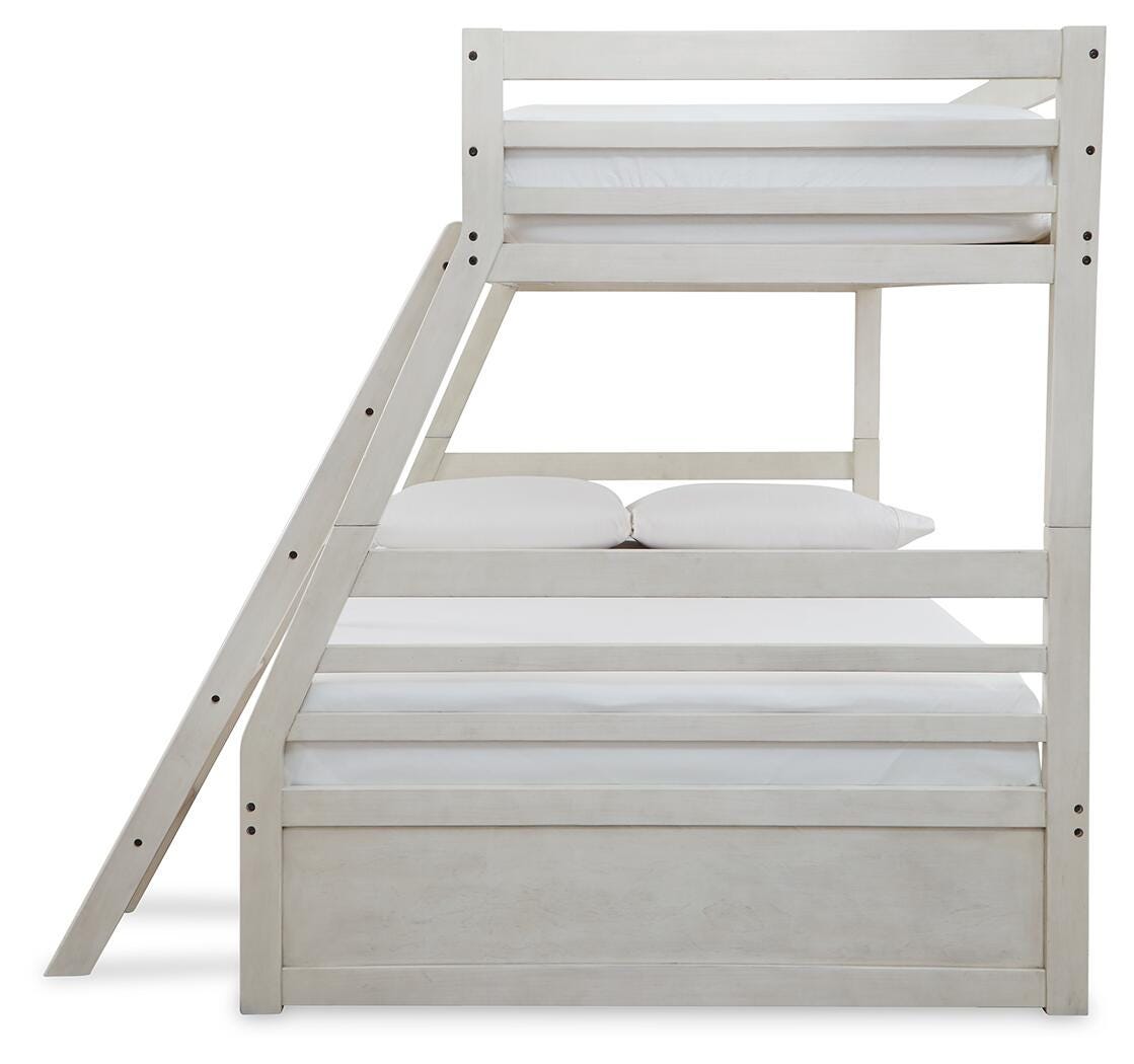 Robbinsdale Twin over Full Bunk Bed and Mattresses