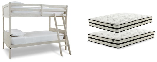Robbinsdale Bunk Bed and Mattresses