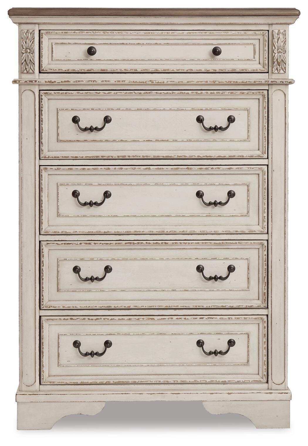 Realyn Full Panel Bed and Chest