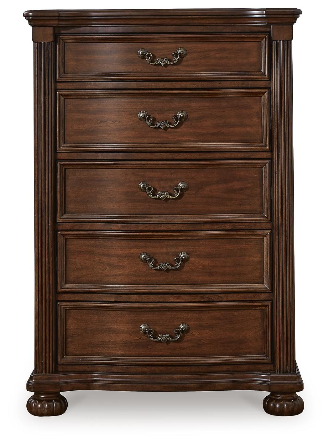 Lavinton Queen Poster Bed, Chest and Nightstand
