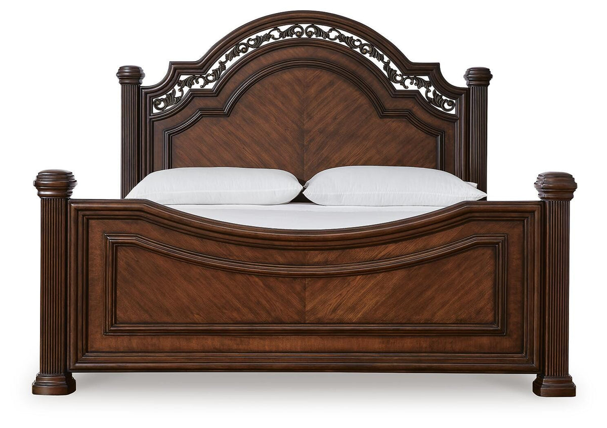 Lavinton King Poster Bed, 2 Chests and Nightstand