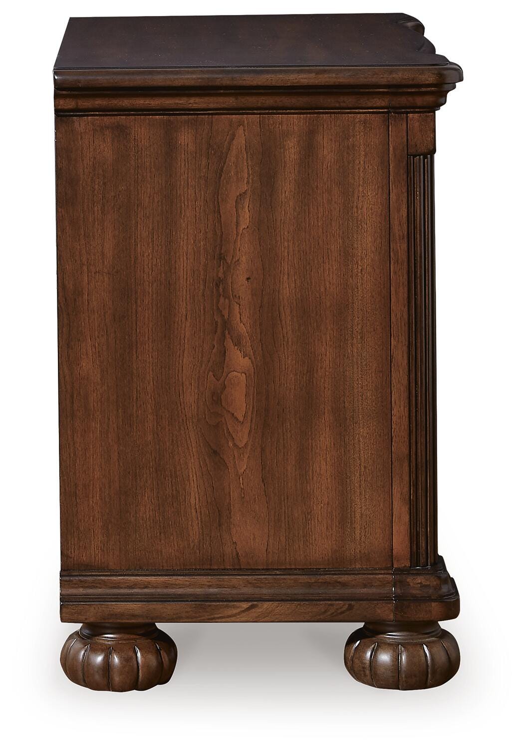 Lavinton King Poster Bed, Dresser, Mirror and Nightstand