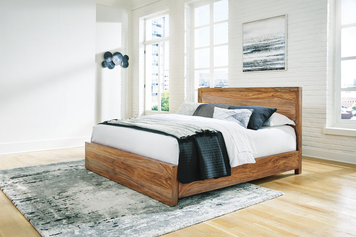 Dressonni California King Panel Bed
