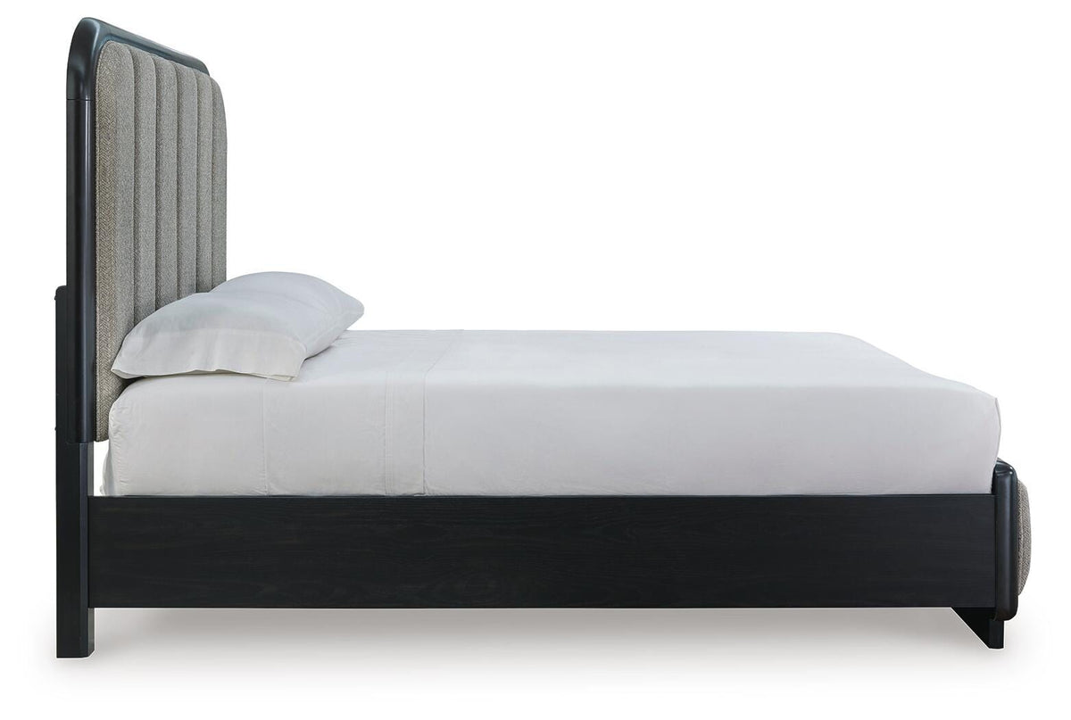 Rowanbeck Queen Upholstered Panel Bed