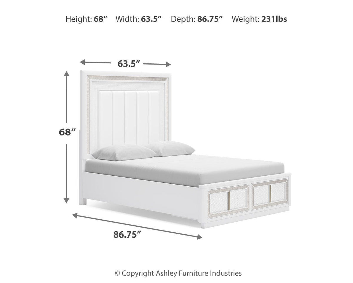 Chalanna Queen Upholstered Storage Bed
