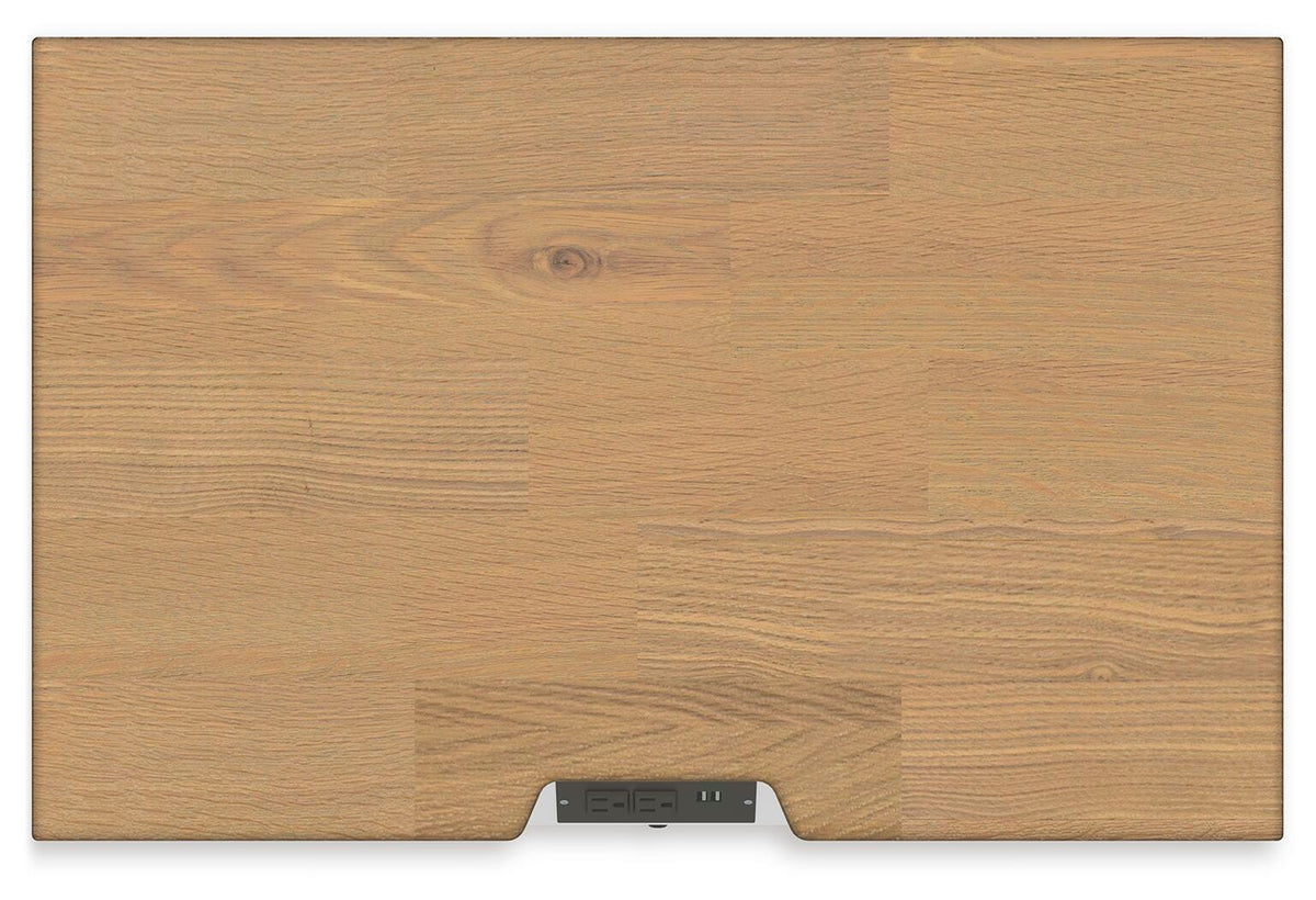 Ashbryn King Panel Bed, Dresser, Mirror and 2 Nightstands