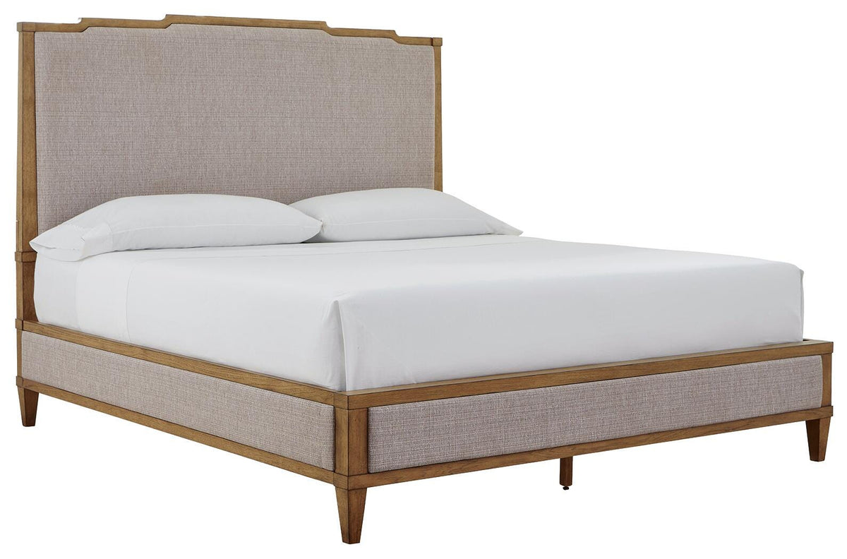 Sharlance King Upholstered Panel Bed