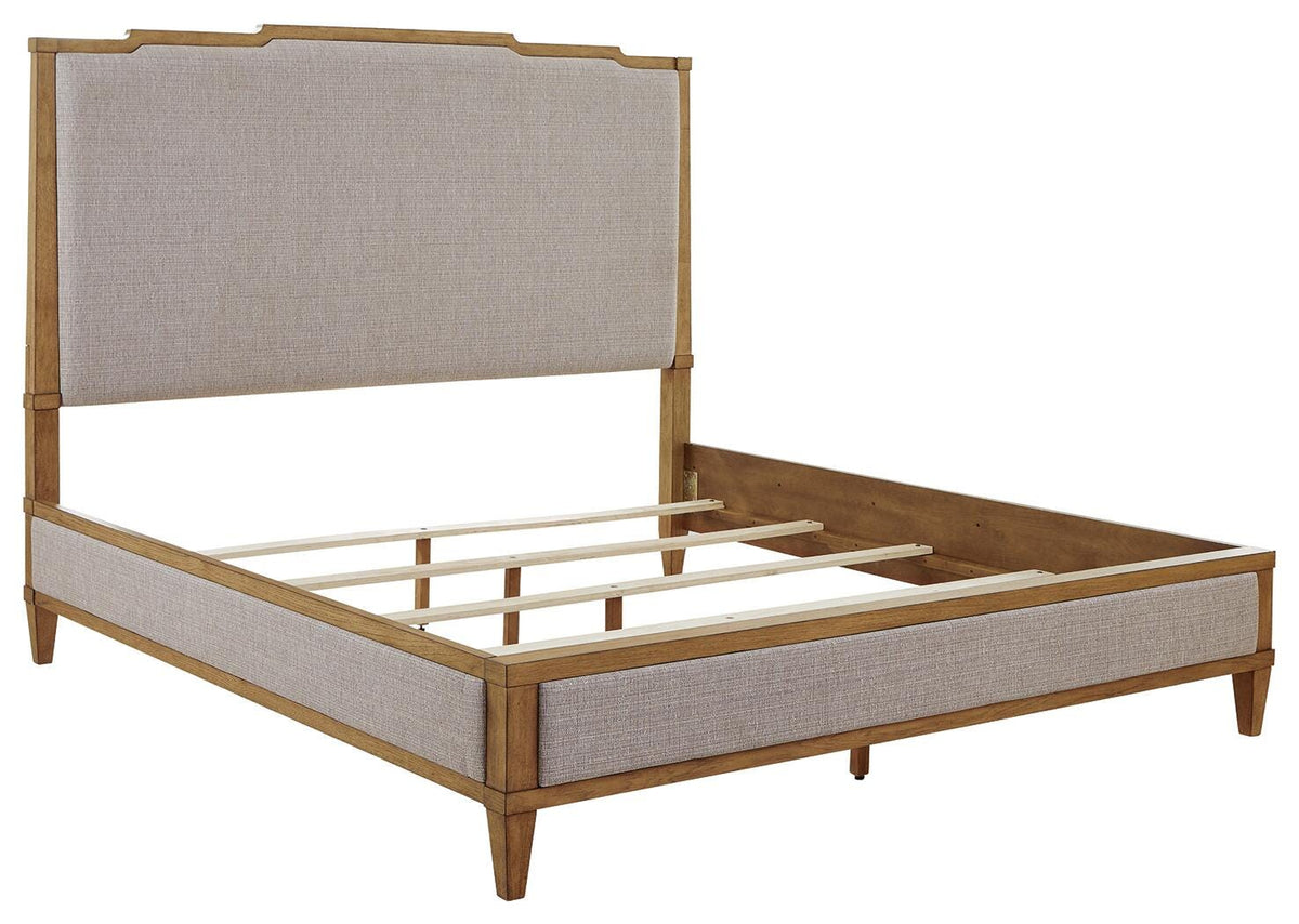 Sharlance King Upholstered Panel Bed