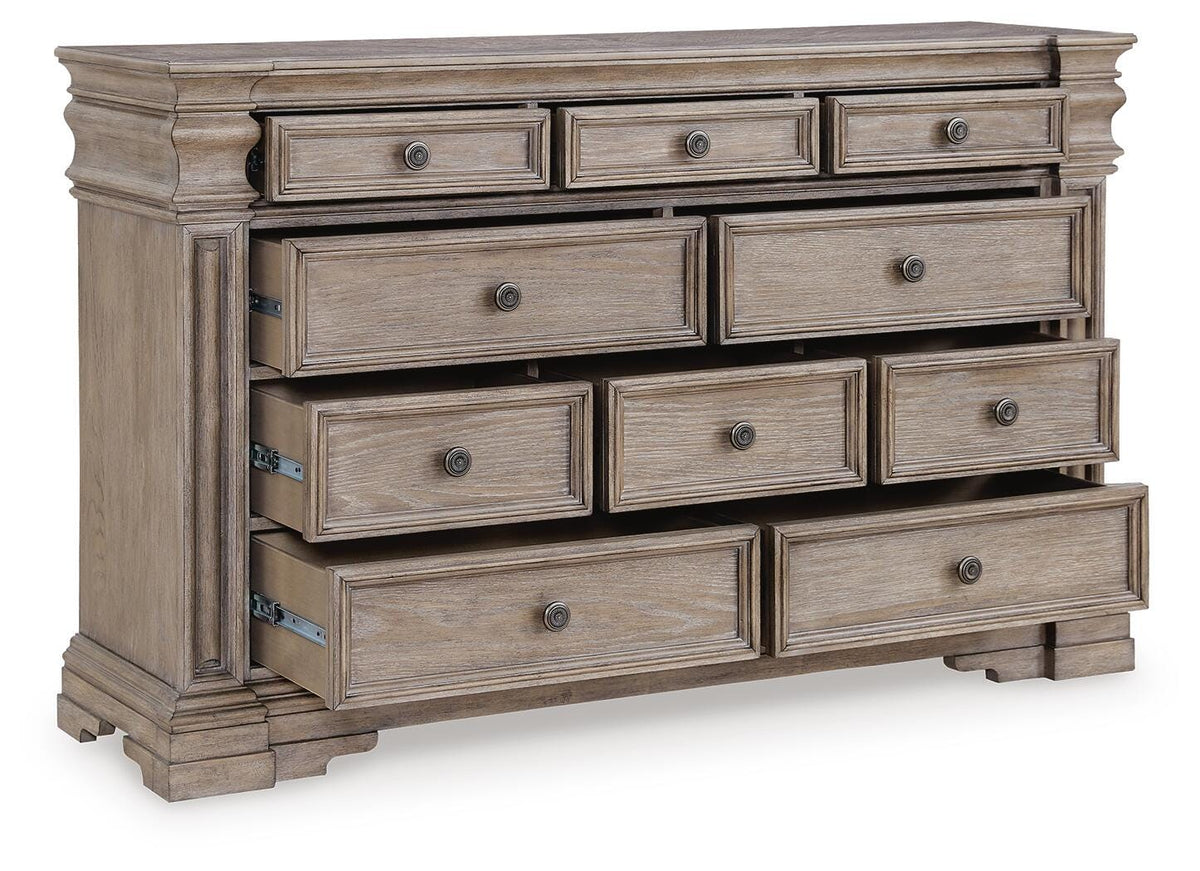 Blairhurst King Panel Bed, Dresser, Chest and 2  Nightstands