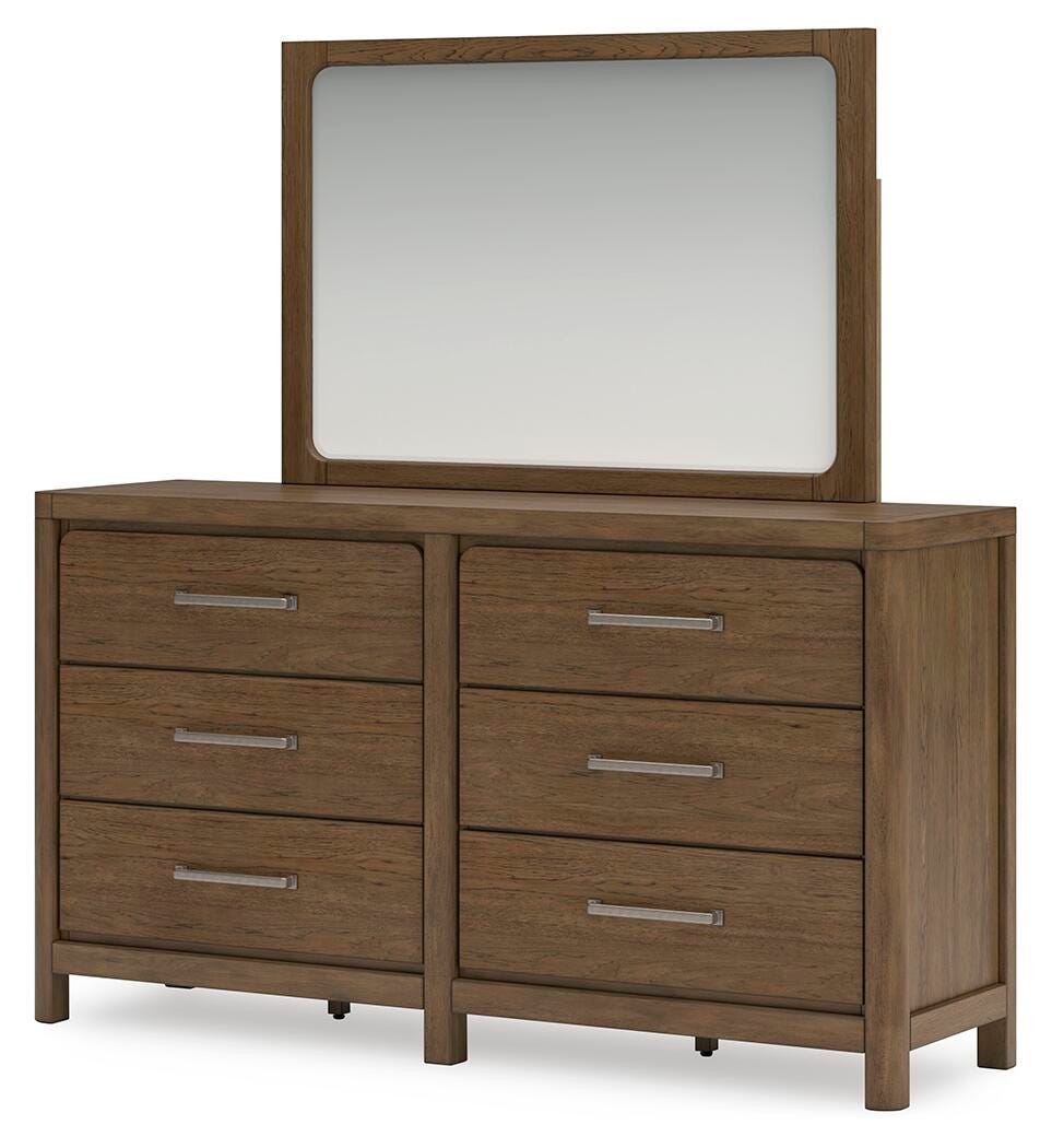 Cabalynn Queen Panel Storage Bed, Dresser, Mirror and 2 Nightstands
