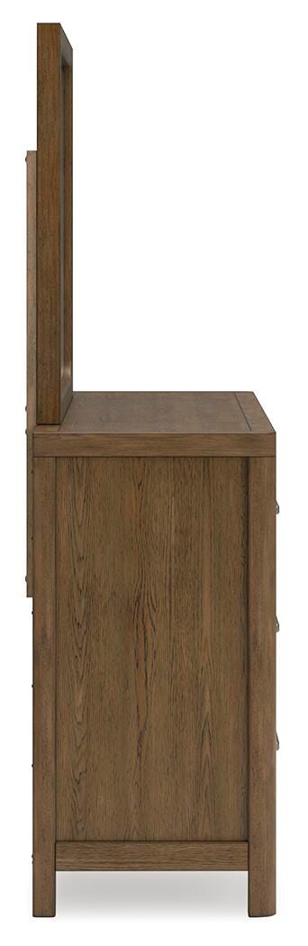 Cabalynn Queen Panel Storage Bed, Dresser, Mirror and 2 Nightstands