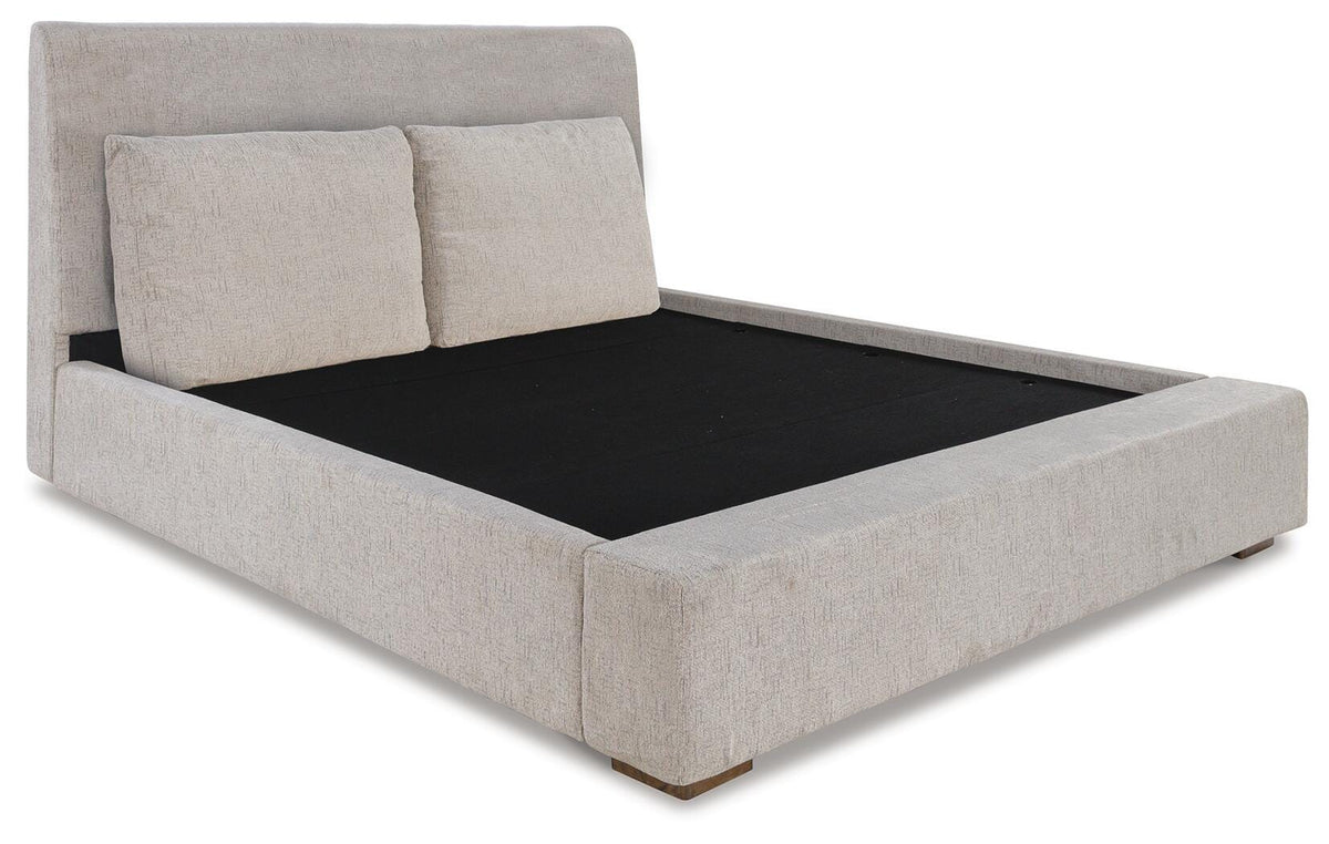 Cabalynn King Upholstered Bed, Dresser and 2 Nightstands