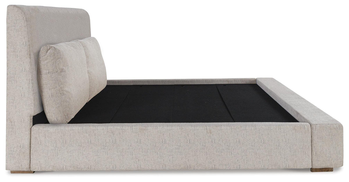 Cabalynn King Upholstered Bed, Dresser and 2 Nightstands