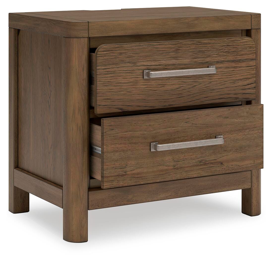 Cabalynn Queen Panel Storage Bed, Dresser, Mirror and 2 Nightstands