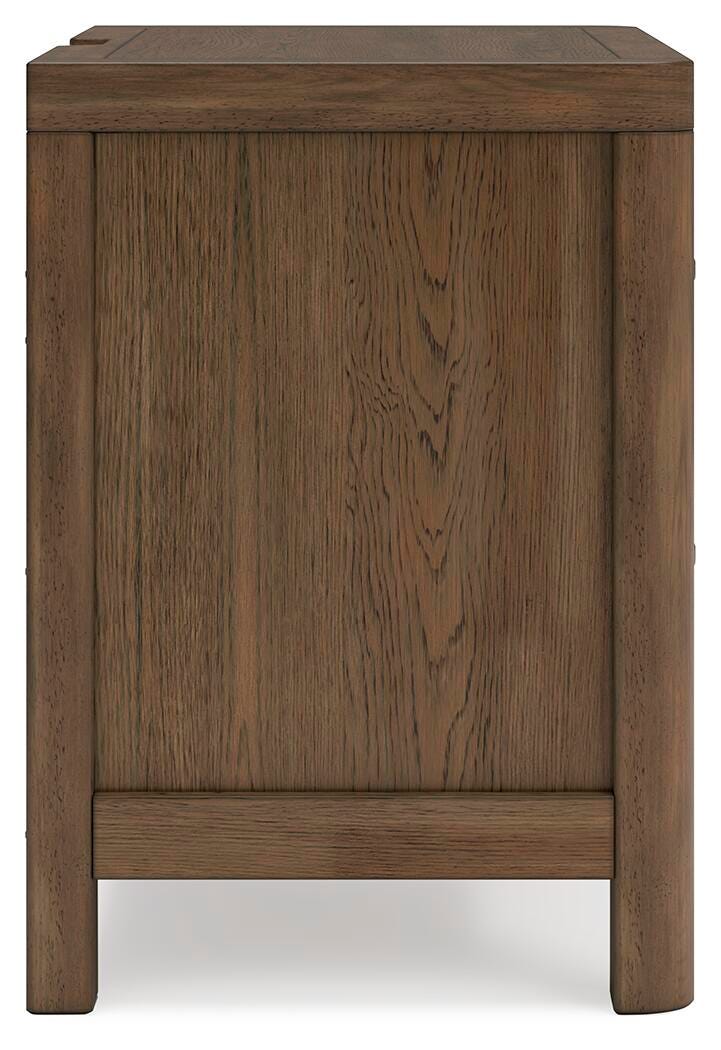 Cabalynn Queen Panel Storage Bed, Dresser, Mirror and 2 Nightstands