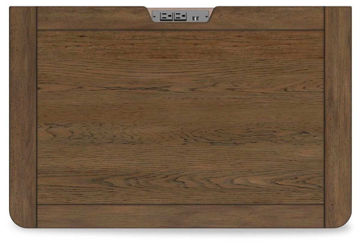 Cabalynn King Upholstered Bed and 2 Nightstands