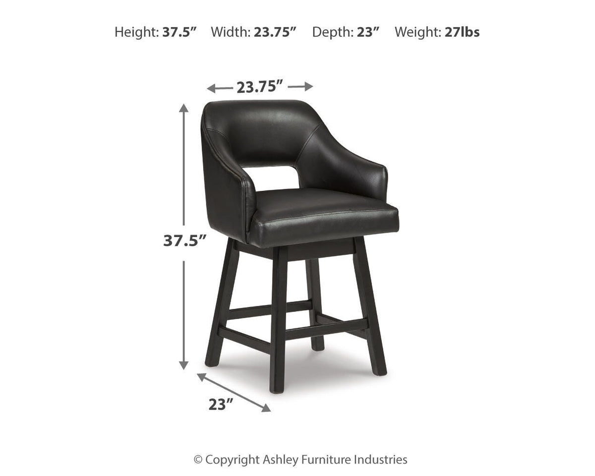 Tallenger Counter Height Bar Stool (Set of 2)