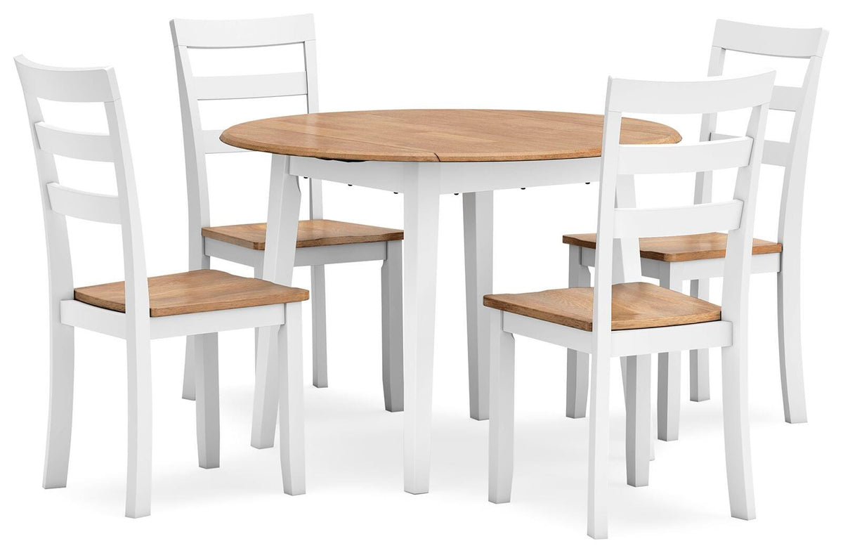 Gesthaven Dining Table and 4 Chairs