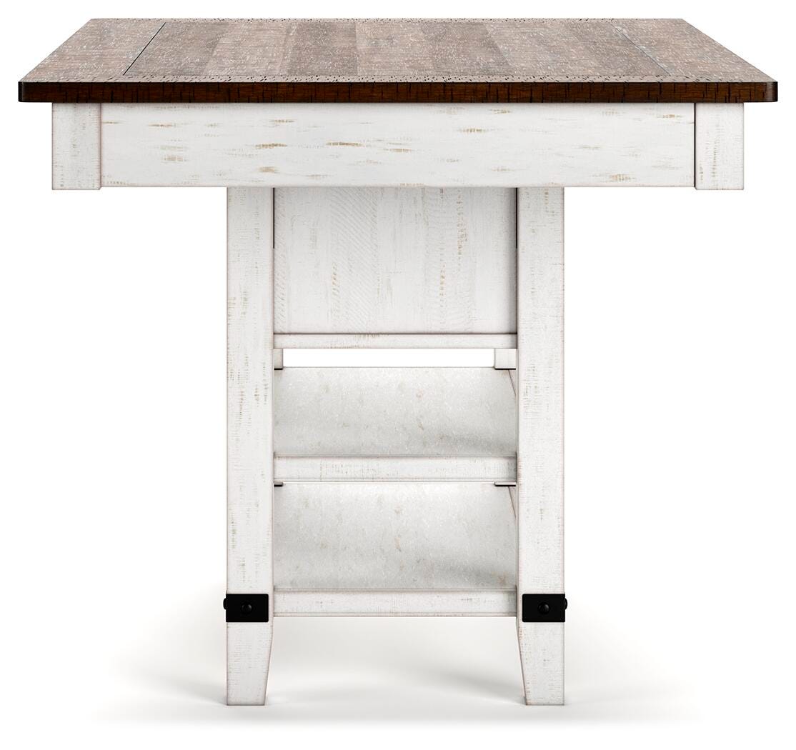 Valebeck Counter Height Dining Table and 6 Chairs