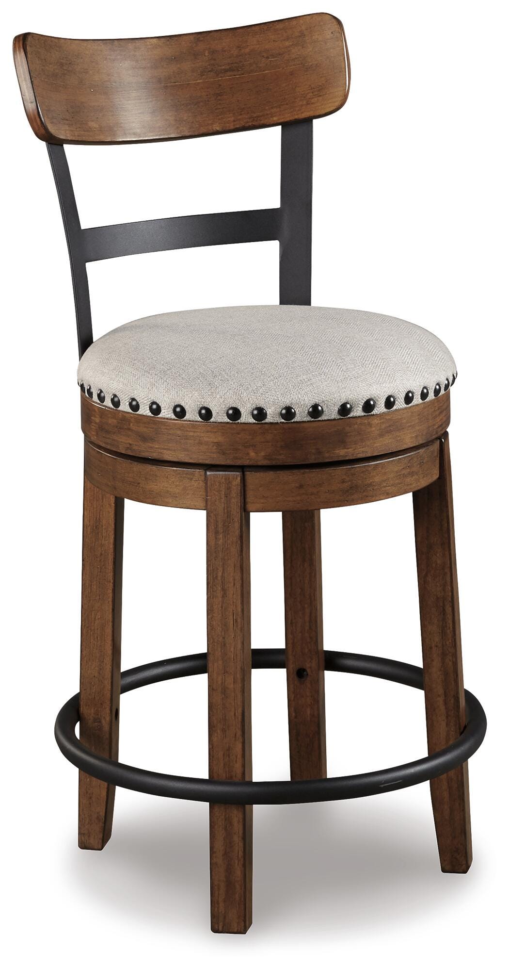 Valebeck Counter Height Dining Table and 6 Barstools
