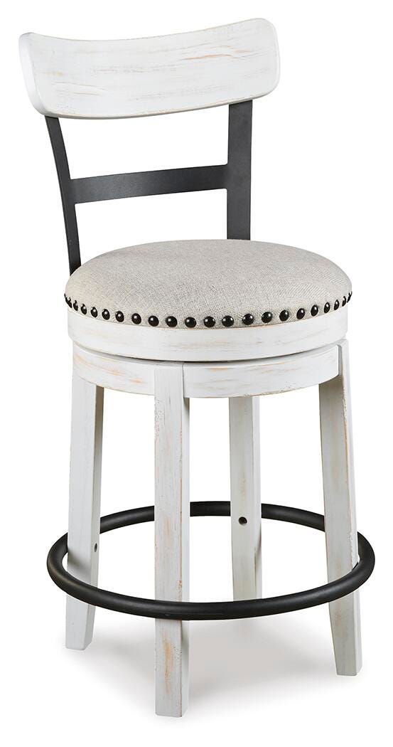 Valebeck Counter Height Dining Table and 6 Chairs