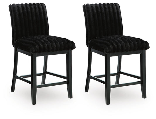 Mervannie Counter Height Barstool (Set of 2)
