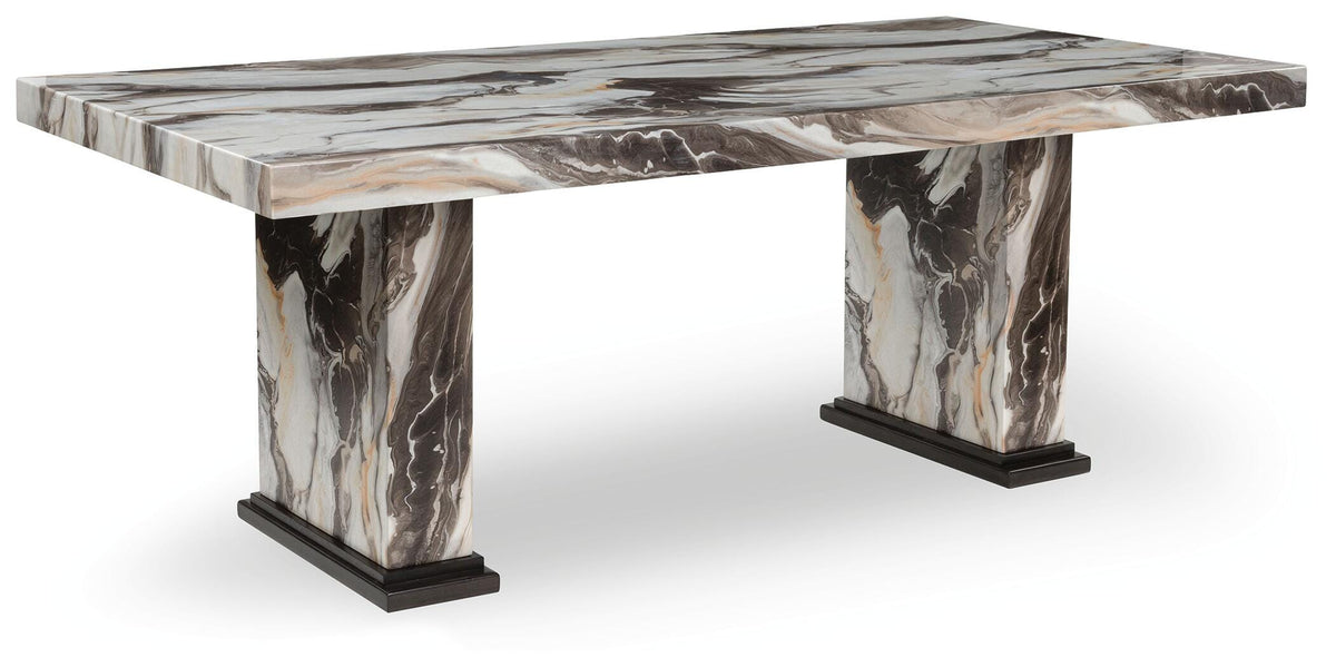 Jeshina Dining Table and 4 Chairs