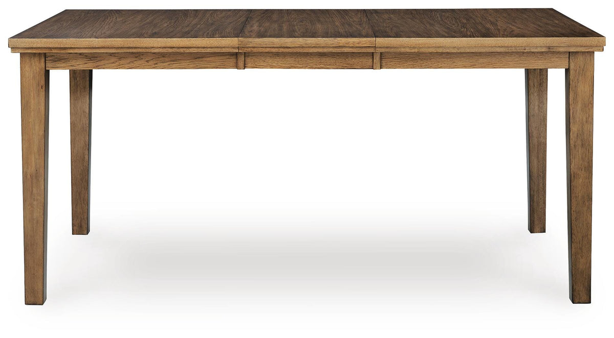 Urbinforte Counter Height Extension Dining Table and 4 Barstools