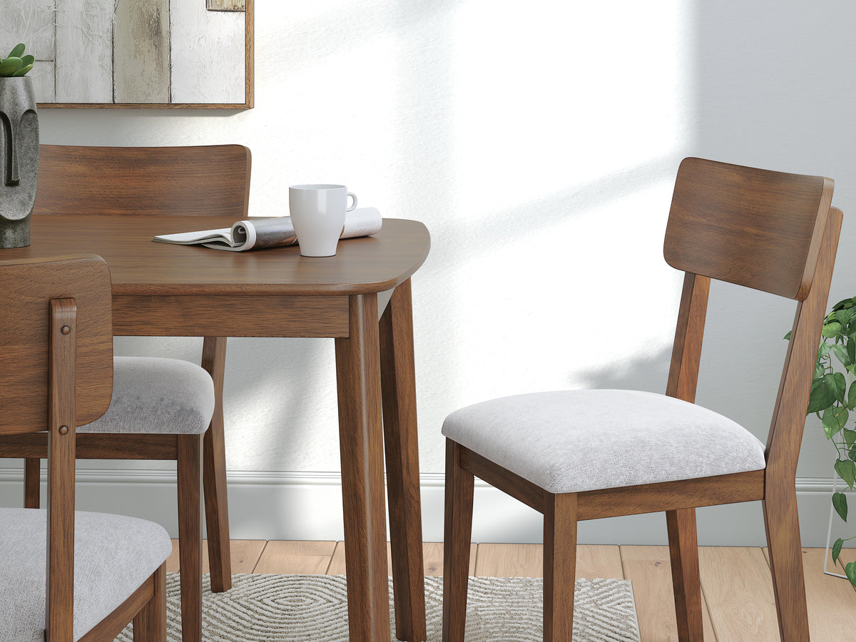 Tameride Dining Table and 4 Chairs (Set of 5)