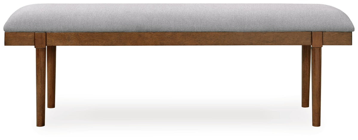 Lyncott Extension Dining Table, 4 Chairs and Bench