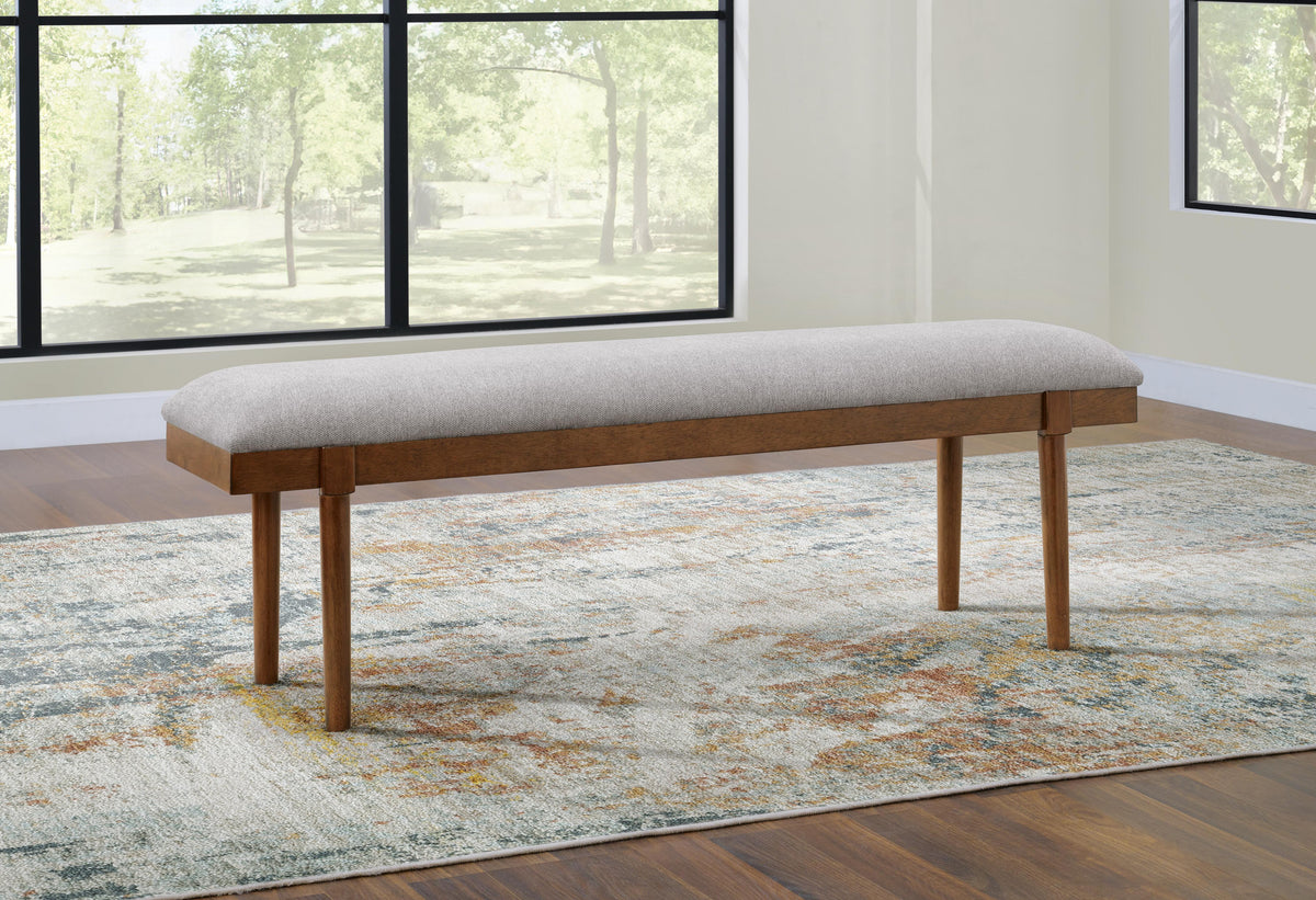 Lyncott Extension Dining Table, 4 Chairs and Bench