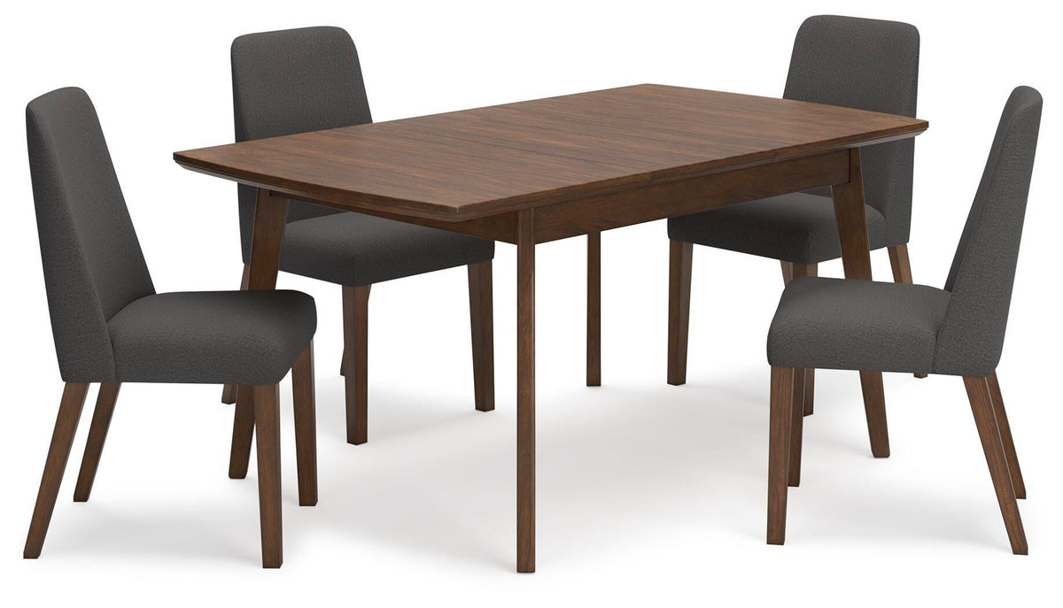 Lyncott Extension Dining Table and 4 Chairs