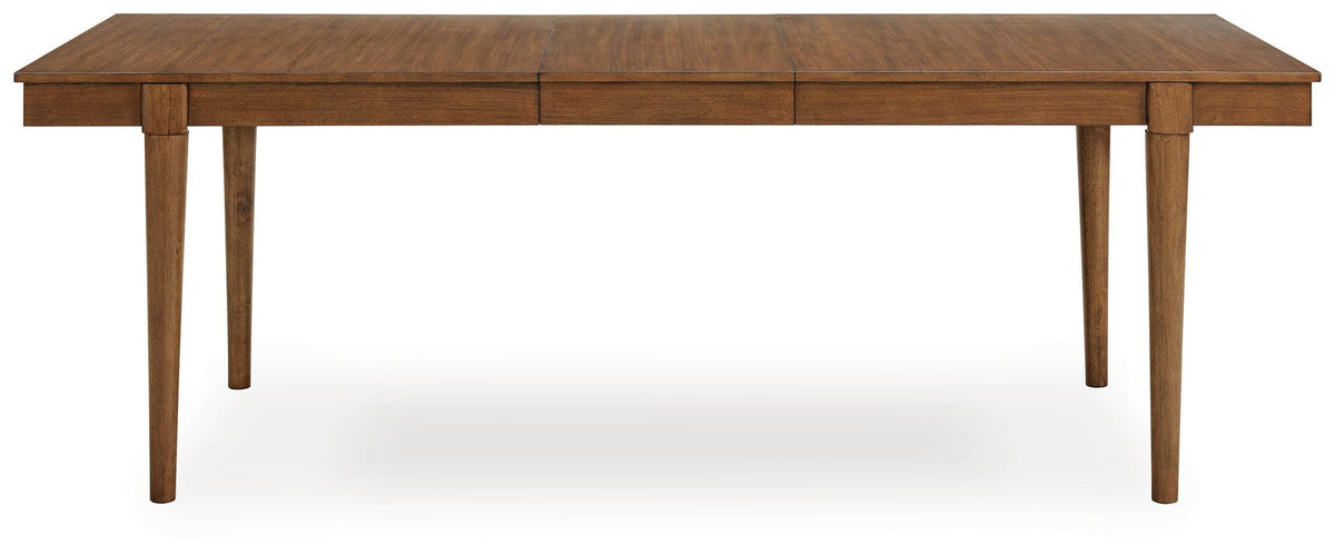 Lyncott Extension Dining Table, 4 Chairs and Bench