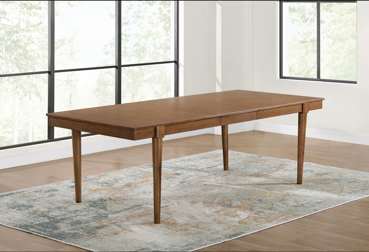 Lyncott Extension Dining Table, 4 Chairs and Bench