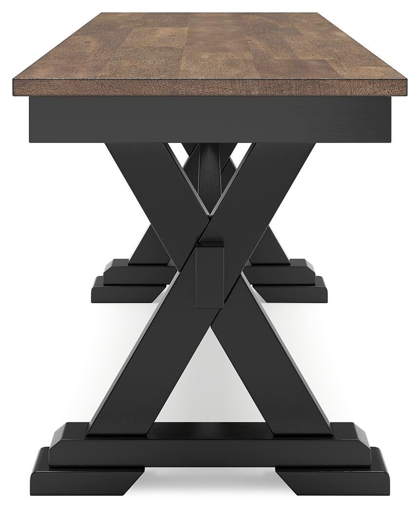 Wildenauer Dining Table, 4 Chairs and Bench