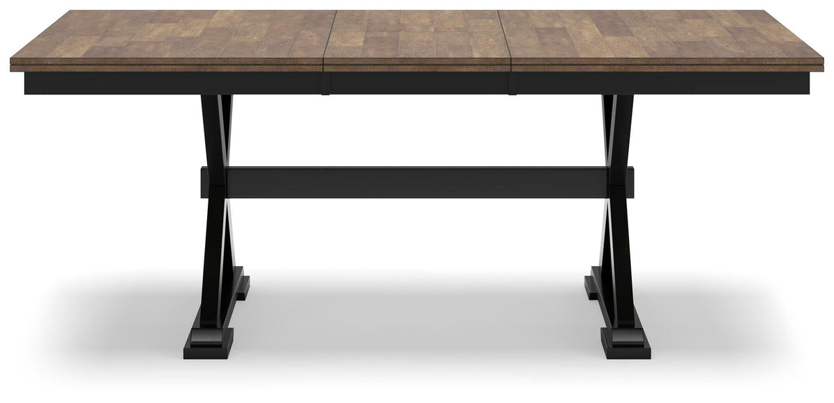 Wildenauer Dining Table, 2 Chairs and 2 Benches