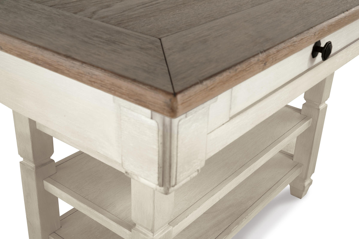 Bolanburg Counter Height Dining Table with 6 Barstools