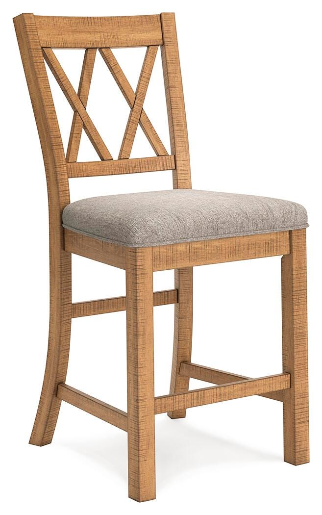 Havonplane Counter Height Extension Dining Table and 6 Barstools