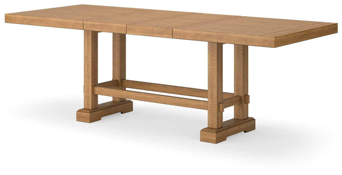 Havonplane Counter Height Dining Table and 10 Barstools