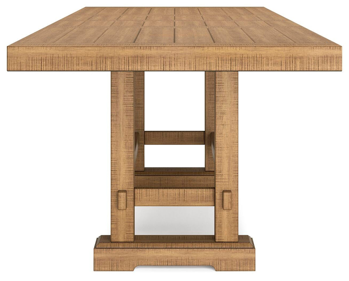 Havonplane Counter Height Dining Table and 10 Barstools