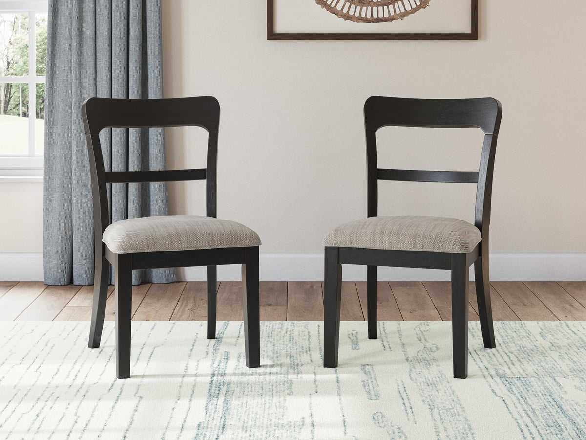 Greddinton Dining Table and 4 Chairs