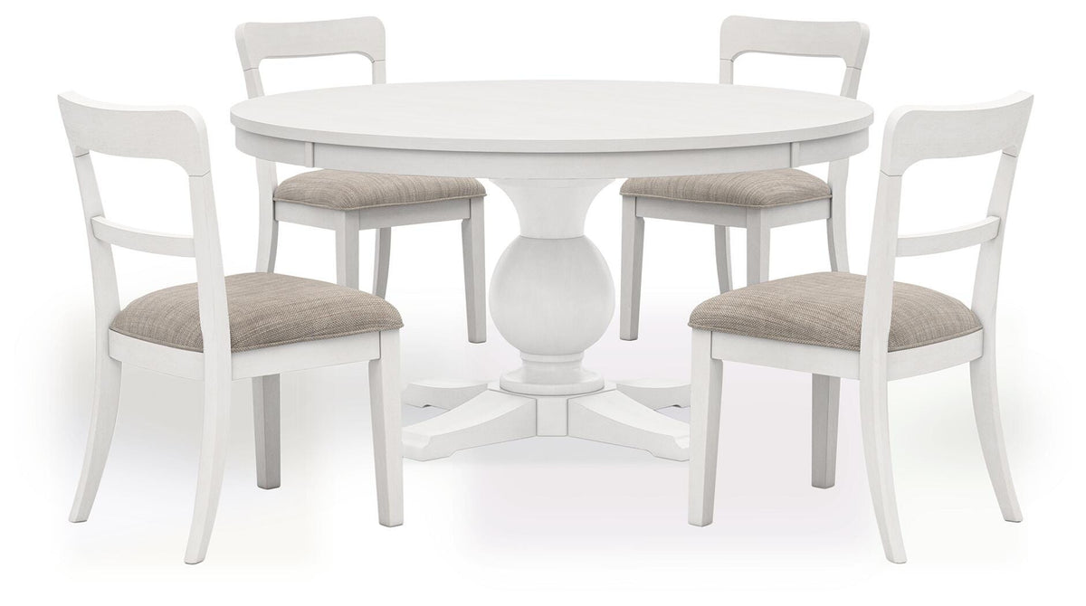 Greddinton Dining Table and 4 Chairs