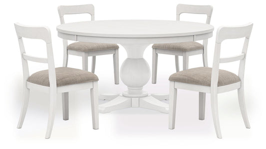 Greddinton Dining Table and 4 Chairs