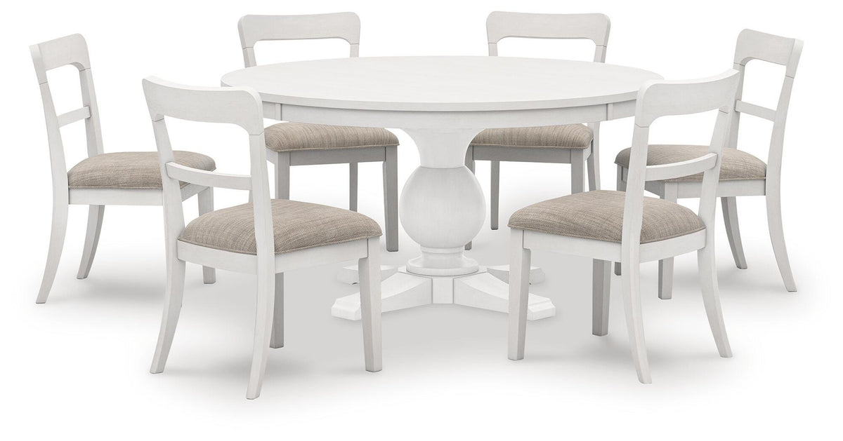 Greddinton Dining Table and 6 Chairs