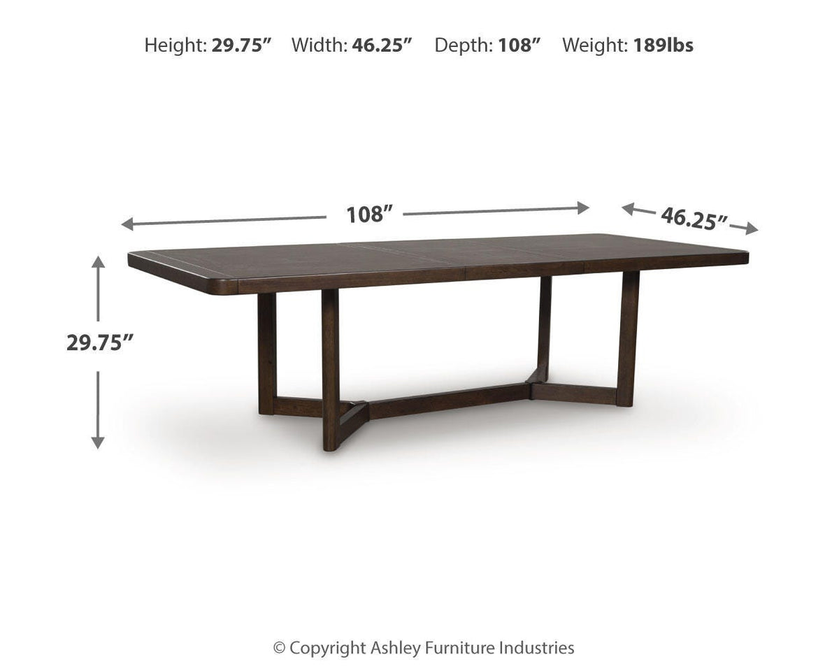 Dilenno Extension Dining Table and 8 Chairs