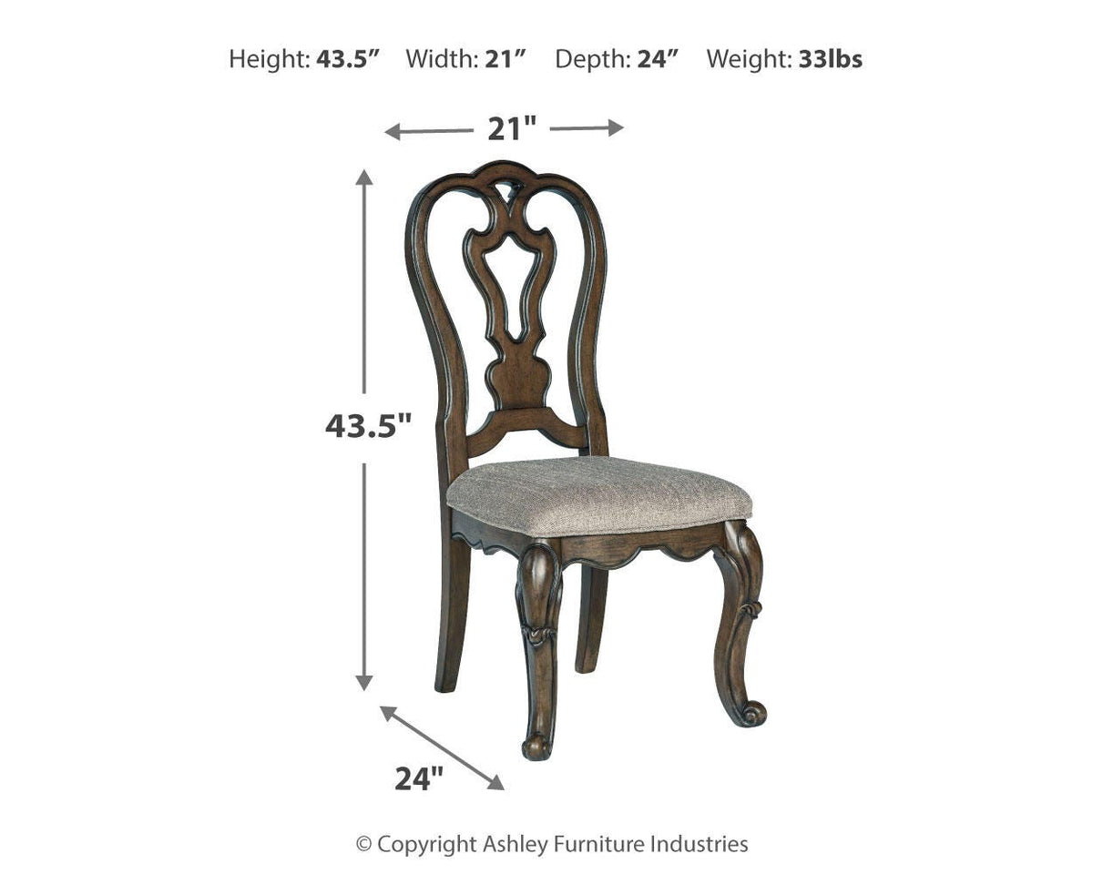 Maylee Dining Table and 8 Chairs