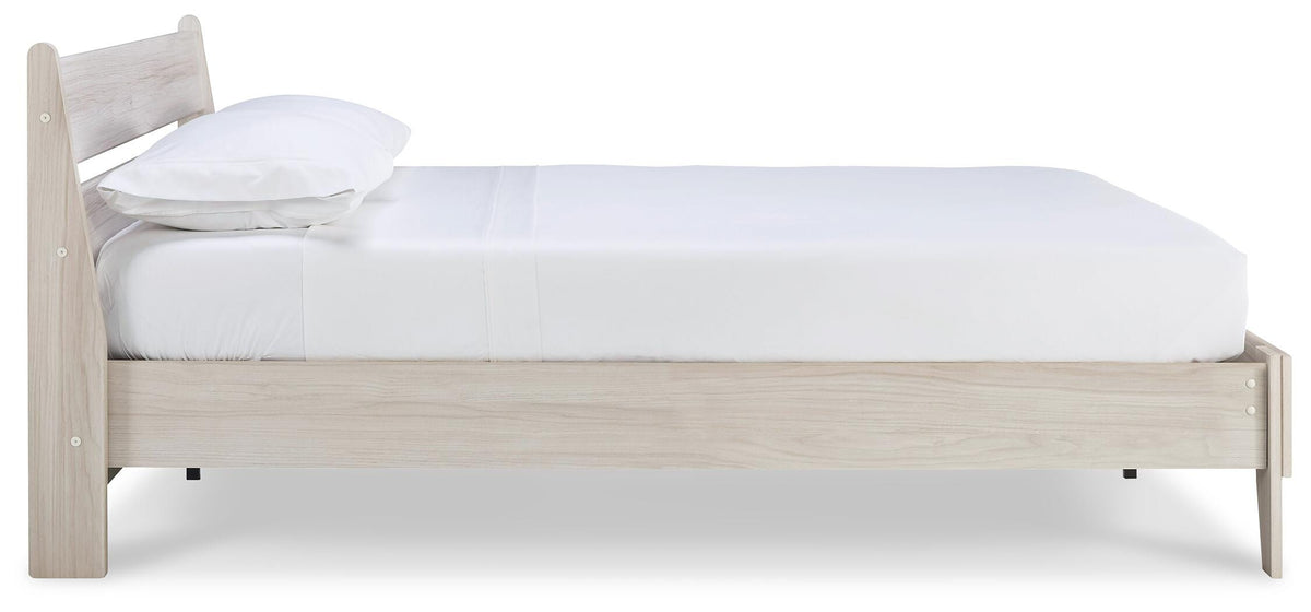 Socalle Queen Panel Platform Bed with Dresser and Nightstand