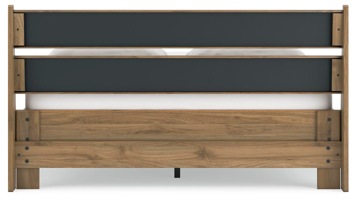 Deanlow Queen Platform Panel Bed