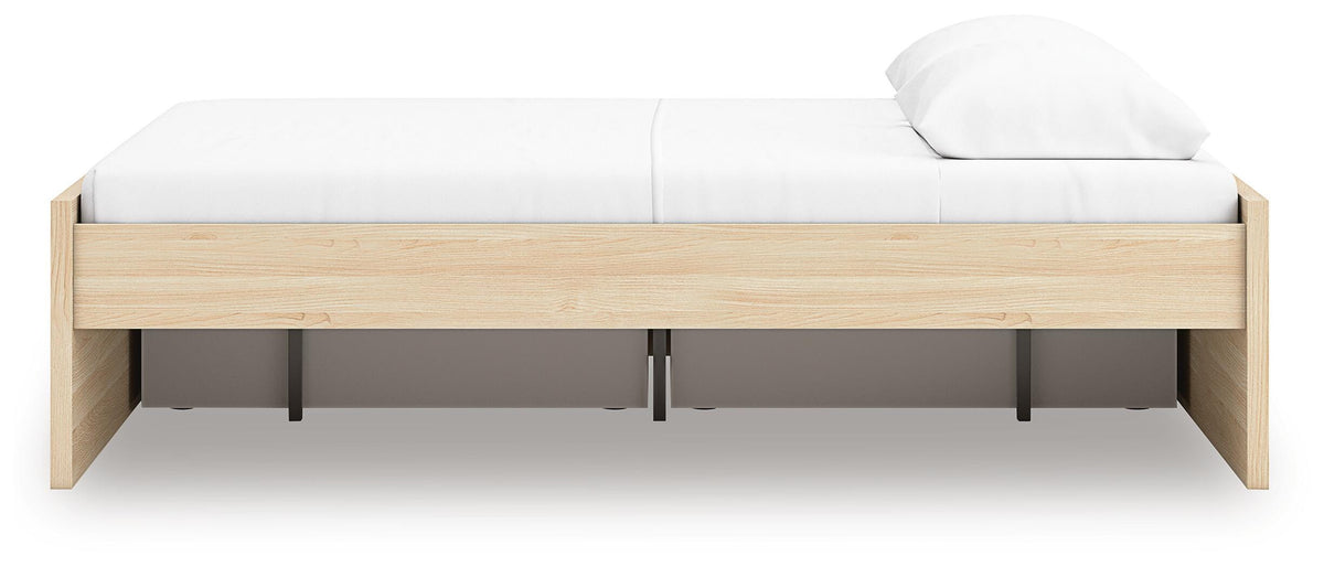 Onita Queen Platform Bed with 1 Side Storage